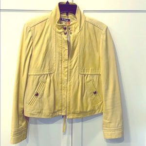 Anthropologie Leather Jacket Size 6